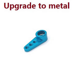 Shcong Wltoys K969 K979 K989 K999 P929 P939 RC Car accessories list spare parts servo arm (Metal Blue) - Click Image to Close