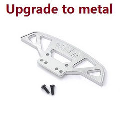 Shcong Wltoys XK 284131 RC Car accessories list spare parts front bumper (Metal Silver)
