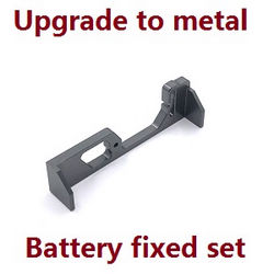 Shcong Wltoys K969 K979 K989 K999 P929 P939 RC Car accessories list spare parts battery fixed set (Metal Titanium color) - Click Image to Close