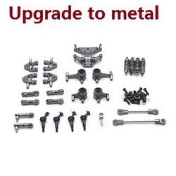 Shcong Wltoys K969 K979 K989 K999 P929 P939 RC Car accessories list spare parts upgrade to metal parts group E (Titanium color)