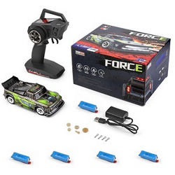 Shcong Wltoys XK 284131 RC car with 5 battery, RTR
