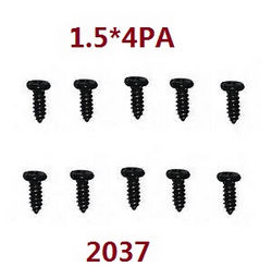 Shcong Wltoys XK 284131 RC Car accessories list spare parts screws set 1.5*4PA 2037 - Click Image to Close