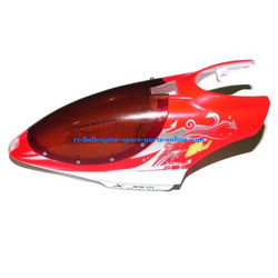 Shcong HCW 521 521A 527 527A RC helicopter accessories list spare parts head cover (521/521A Red)