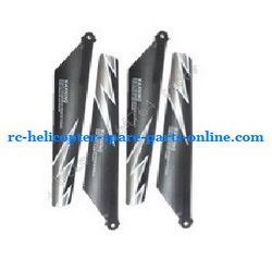Shcong Ming Ji 802 802A 802B RC helicopter accessories list spare parts main blades (Black)