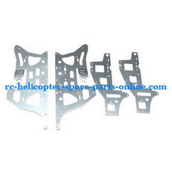 Shcong Ming Ji 802 802A 802B RC helicopter accessories list spare parts metal frame set