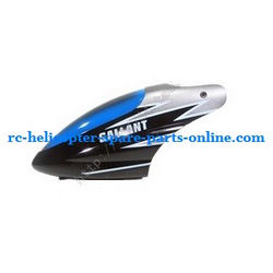 Shcong Ming Ji 802 802A 802B RC helicopter accessories list spare parts head cover (Blue)