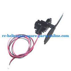 Shcong Ming Ji 802 802A 802B RC helicopter accessories list spare parts tail blade + tail motor + tail motor deck (set)
