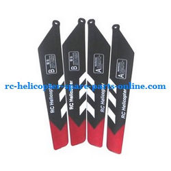 Shcong Sky King HCW 8500 8501 RC helicopter accessories list spare parts main blades (Black)