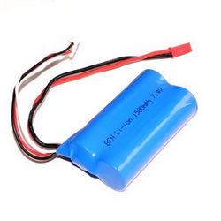 Shcong Double Horse 9050 DH 9050 RC helicopter accessories list spare parts battery 7.4V 1500mAh red JST plug