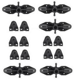 Shcong Shuang Ma 9050 SM 9050 RC helicopter accessories list spare parts under fan clip 5 sets