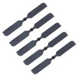 Shcong Double Horse 9050 DH 9050 RC helicopter accessories list spare parts tail blade 5pcs