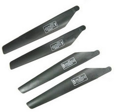 Shcong Shuang Ma 9051 9051A 9051B SM 9051 RC helicopter accessories list spare parts main blades (Black)