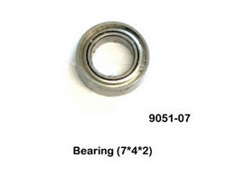 Shcong Shuang Ma 9051 9051A 9051B SM 9051 RC helicopter accessories list spare parts big bearing