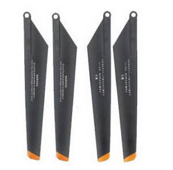 Shcong Subotech S902 S903 RC helicopter accessories list spare parts 1 sets main blades (Upgrade Black-Orange)