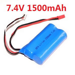 Shcong Upgrade battery 7.4V 1500Mah with red JST plug