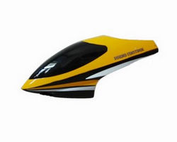Shcong Shuang Ma 9101 SM 9101 RC helicopter accessories list spare parts head cover (Yellow)