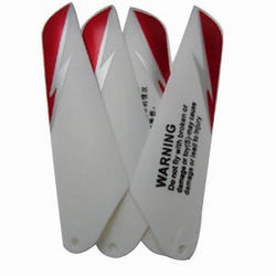 Shcong Shuang Ma 9098 9102 SM 9098 9102 RC helicopter accessories list spare parts main blades (Red)