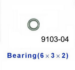 Shcong Shuang Ma 9103 SM 9103 RC helicopter accessories list spare parts bearing