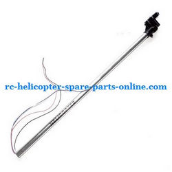 Shcong Shuang Ma 9115 SM 9115 RC helicopter accessories list spare parts tail big pipe + tail motor + tail motor deck (set)