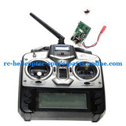 Shcong Shuang Ma 9117 SM 9117 RC helicopter accessories list spare parts transmitter + PCB board (set)