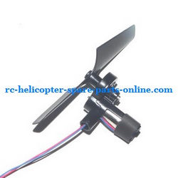 Shcong Shuang Ma 9120 SM 9120 RC helicopter accessories list spare parts tail blade + tail motor + tail motor deck (set)