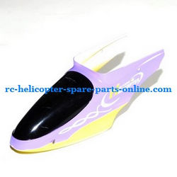 Shcong Great Wall 9958 Xieda 9958 GW 9958 RC helicopter accessories list spare parts head cover (Purple)