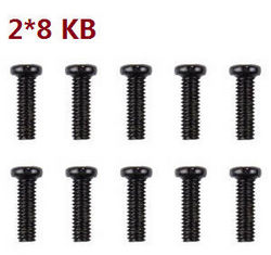 Shcong Wltoys A242 RC Car accessories list spare parts A202-15 cross tapping screw M2*8KB