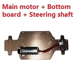 Shcong Wltoys A232 RC Car accessories list spare parts main motor + bottom board + steering shaft