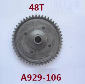 Shcong Wltoys A929 RC Car accessories list spare parts 48T reduction gear A929-106 - Click Image to Close