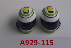 Shcong Wltoys A929 RC Car accessories list spare parts green head A929-115