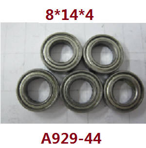 Shcong Wltoys A929 RC Car accessories list spare parts 8*14*4 bearing 5pcs A929-44