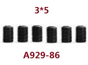 Shcong Wltoys A929 RC Car accessories list spare parts machine screws 3*5 A929-86