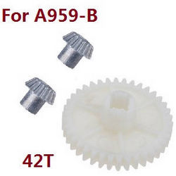 Shcong Wltoys A959 A959-A A959-B RC Car accessories list spare parts Reduction gear + driving gear for A959-B