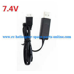 Shcong Wltoys A959 A959-A A959-B RC Car accessories list spare parts USB charger wire 7.4V