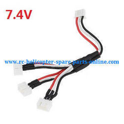 Shcong Wltoys A959 A959-A A959-B RC Car accessories list spare parts 1 to 3 charger wire 7.V - Click Image to Close