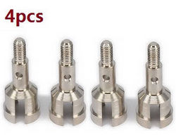 Shcong Wltoys A959 A959-A A959-B RC Car accessories list spare parts wheel axle (Metal) 4pcs