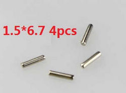 Shcong Wltoys A959 A959-A A959-B RC Car accessories list spare parts Axle pin 1.5*6.7 4pcs - Click Image to Close