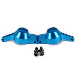 Shcong Wltoys A959 A959-A A959-B RC Car accessories list spare parts alloy aluminum rear axle seat (Blue)