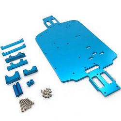 Shcong Wltoys A959 A959-A A959-B RC Car accessories list spare parts alloy aluminum bottom board with metal small fixed parts (Upgrade to metal)