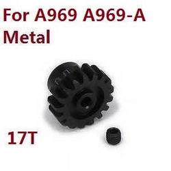Shcong Wltoys A969 A969-A A969-B RC Car accessories list spare parts motor gear (Metal) for A969 A969-A - Click Image to Close