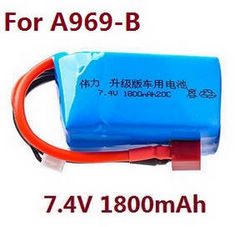 Shcong Wltoys A969 A969-A A969-B RC Car accessories list spare parts 7.4V 1800mAh battery (For A969-B) - Click Image to Close