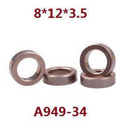 Shcong Wltoys A969 A969-A A969-B RC Car accessories list spare parts bearing 8*12*3.5 A949-34 - Click Image to Close