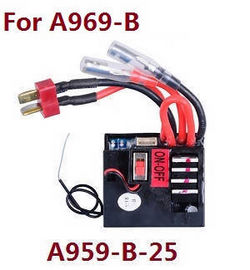 Shcong Wltoys A969 A969-A A969-B RC Car accessories list spare parts PCB board A959-B-25 (For A969-B)
