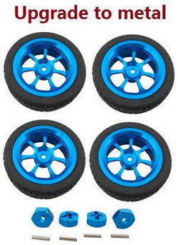 Shcong Wltoys A969 A969-A A969-B RC Car accessories list spare parts tires and whell seat (Metal hubs)