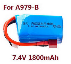 Shcong Wltoys A979 A979-A A979-B RC Car accessories list spare parts 7.4V 1800mAh battery (For A979-B) - Click Image to Close