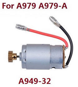 Shcong Wltoys A979 A979-A A979-B RC Car accessories list spare parts 390 main motor (For A979 A979-A)