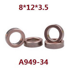 Shcong Wltoys A979 A979-A A979-B RC Car accessories list spare parts bearing 8*12*3.5 A949-34