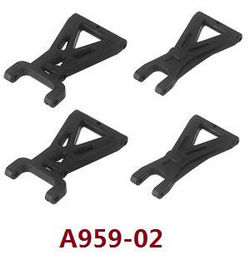 Shcong Wltoys A979 A979-A A979-B RC Car accessories list spare parts rear and front swing arms A959-02 - Click Image to Close