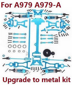 Shcong Wltoys A979 A979-A A979-B RC Car accessories list spare parts upgrade to metal kit (For A979 A979-A)