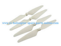 Shcong MJX Bugs 3H B3H RC Quadcopter accessories list spare parts main blades (White)